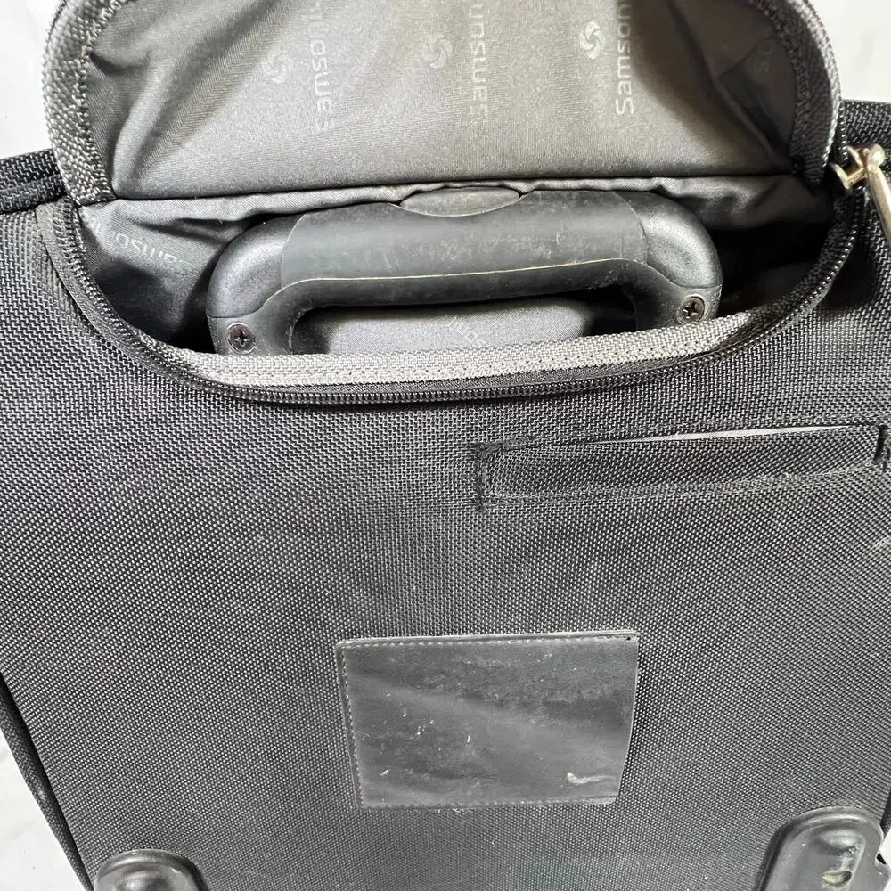 Samsonite Rolling Briefcase Laptop Travel Bag Wheeled Case Carry On Laptop